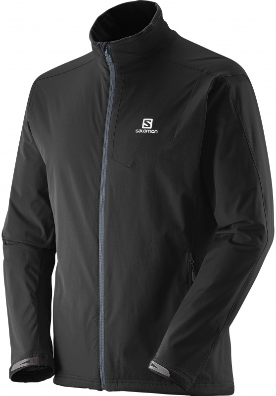 SALOMON NOVA SOFTSHELL JACKET M BLACK