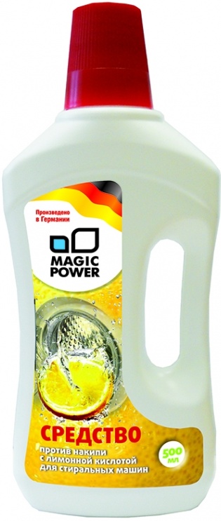 Средство против накипи MAGIC POWER с лимонной кислотой для стиральных ...