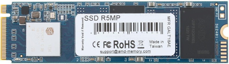 SSD диск AMD Radeon M2 2280 240Gb R5 Series PCIe Gen3x4 3D NAND TLC (R5MP240G8) — купить по низкой цене в интернет-магазине ОНЛАЙН ТРЕЙД.РУ