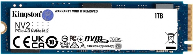 Купить sSD диск SSD Kingston M.2 2280 SNV2S 1000 Гб PCIe 4.0 x4 NVMe SNV2S/1000G в интернет-магазине ОНЛАЙН ТРЕЙД.РУ
