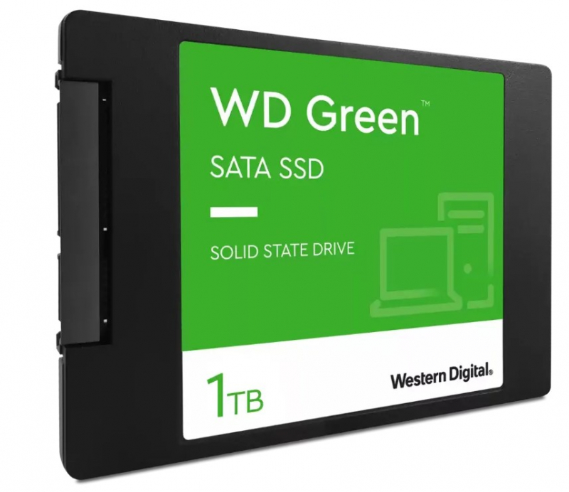 Купить накопитель SSD WESTERN DIGITAL WD 2.5 Green 1Tb SATA III 3D TLC WDS100T3G0A в интернет-магазине ОНЛАЙН ТРЕЙД.РУ
