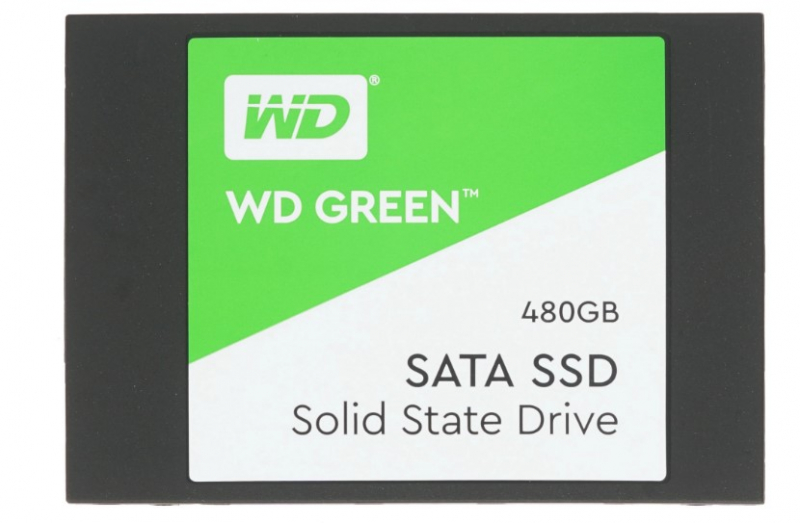 Купить Накопитель SSD WESTERN DIGITAL WD 2.5 Green 480Gb SATA III 3D TLC WDS480G3G0Aв интернет-магазине ОНЛАЙН ТРЕЙД.РУ