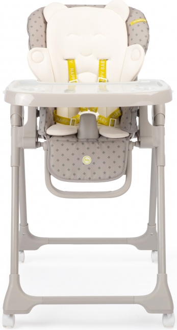 Стул для кормления happy baby william pro grey