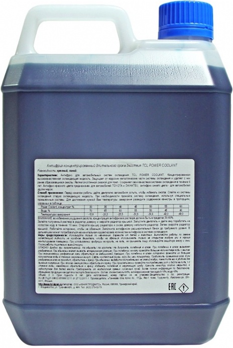 Антифриз TCL POWER COOLANT концентрированный, синий, длительного ...