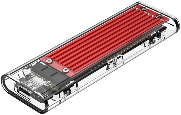 Внешний корпус для SSD M2 TCM2-C3 (красный) ORICO-TCM2-C3-RD-BP-RU — купить в интернет-магазине ОНЛАЙН ТРЕЙД.РУ