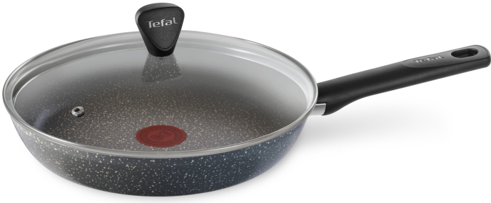 Сковорода Tefal Natural Cook с крышкой, 28 см 04211928 Э 04234928 ...
