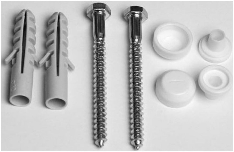 Крепежи для раковины к стене ванной комнаты