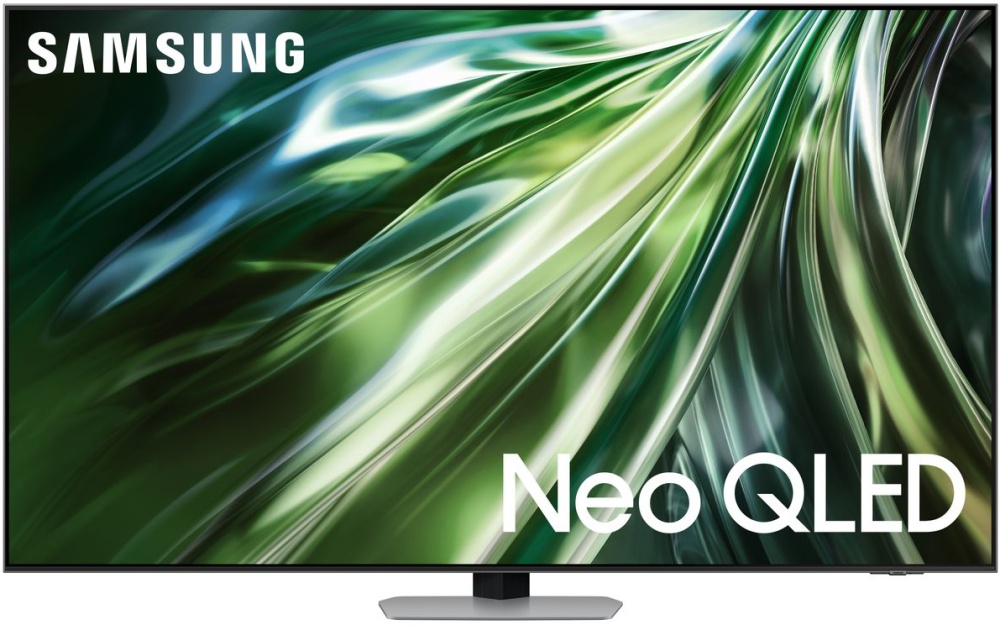 Телевизор Samsung QE43QN90DAUXCE, QLED, 4K Ultra HD, серебристый- купить по выгодной цене в интернет-магазине ОНЛАЙН ТРЕЙД.РУ Санкт-Петербург