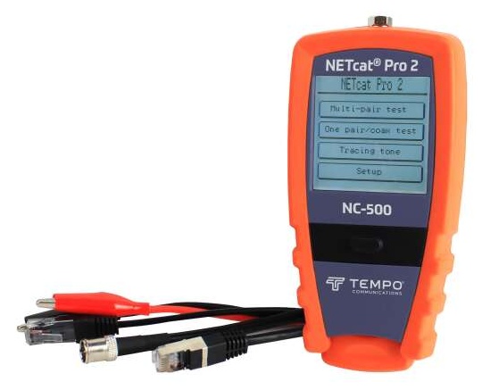 Сетевой тестер Tempo NETcat Pro NC-500 — купить в интернет-магазине ОНЛАЙН ТРЕЙД.РУ