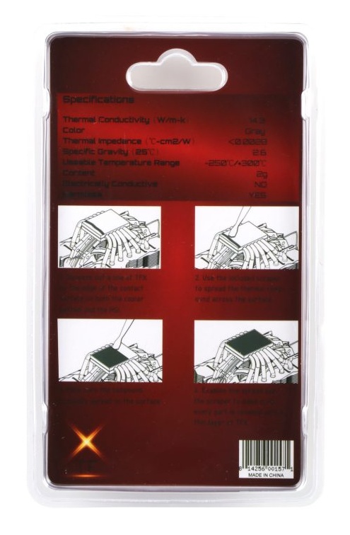 Термопаста Thermalright TFX-2G, 2 грамма — купить в интернет-магазине ...