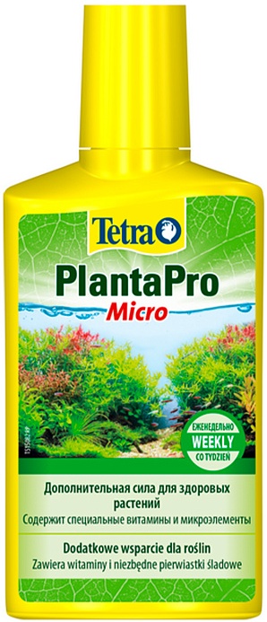 Микроэлементы и витамины для роста растений Tetra PlantaPro Micro 250мл ...