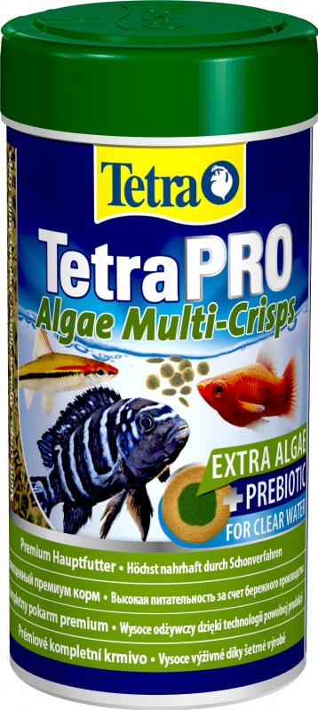 Корм для всех видов рыб со спирулиной Tetra Pro Algae Multi-Crisps чипсы 250 мл 139121 — купить по низкой цене в интернет-магазине ОНЛАЙН ТРЕЙД.РУ