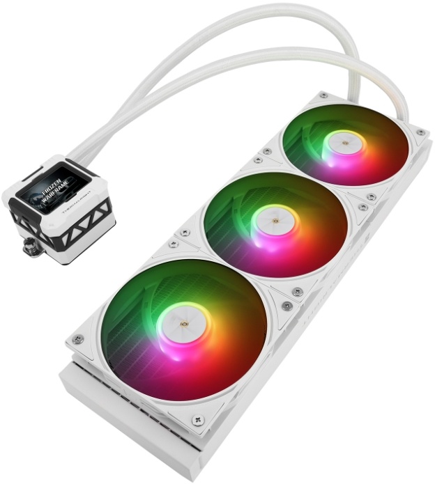 PC用ファン・クーラー Thermalright FROZEN WARFRAME 360 WHITE СВО для процессора Thermalright Frozen Warframe 360 WHITE ARGB (F
