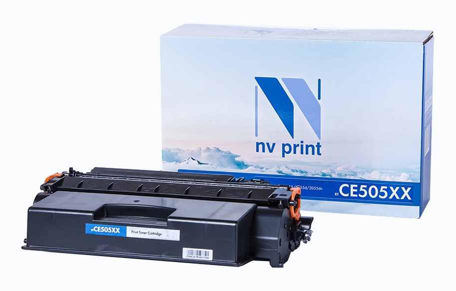 Тонер-картридж NV Print CE505XX для Hewlett-Packard LaserJet P2055/2055d/2055dn (10000k) NV-CE505XX — купить по низкой цене в интернет-магазине ОНЛАЙН ТРЕЙД.РУ