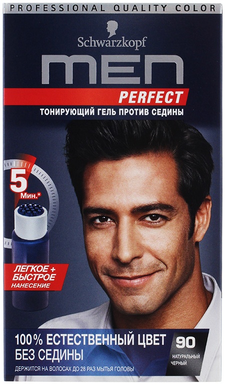 Мужская краска для волос schwarzkopf men perfect палитра