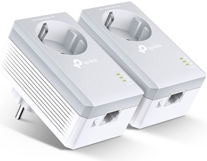 Комплект адаптеров TP-LINK TL-PA4010PKIT Powerline 600Mbps TL-PA4010P KIT - купить по выгодной цене в интернет-магазине ОНЛАЙН ТРЕЙД.РУ Липецк