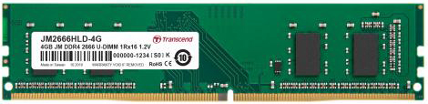 Оперативная память Transcend DDR4 4Gb 2666MHz pc-21300 (JM2666HLD-4G)- купить по выгодной цене в интернет-магазине ОНЛАЙН ТРЕЙД.РУ Великий Новгород