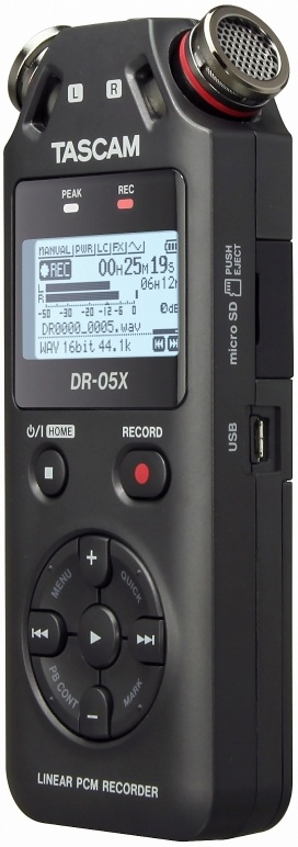 Как подключить tascam dr 05x к компьютеру