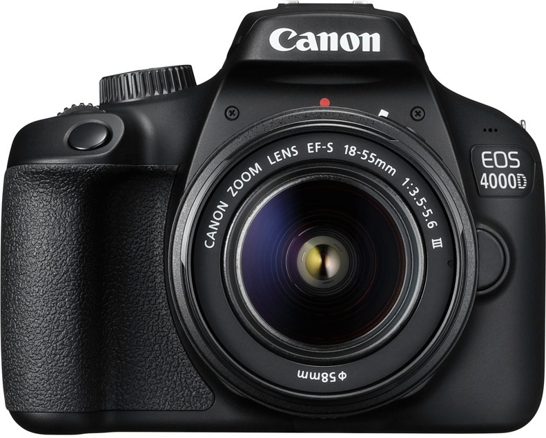 Купить цифровой фотоаппарат Canon EOS 4000D Kit