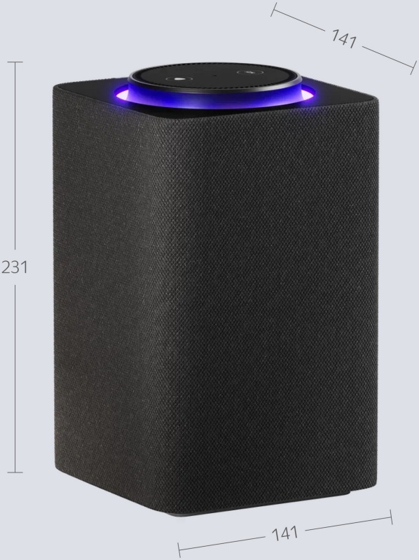 Умная колонка Яндекс Станция Макс с Zigbee, графит YNDX-00053 K ...