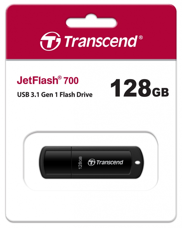 USB флешка 128Gb Transcend JetFlash 700 USB 3.1 Gen 1 (USB 3.0) TS128GJF700 - низкая цена, доставка или самовывоз по Нижнему Новгороду. USB флешка 128Gb Трансенд JetFlash 700 USB 3.1 Gen 1 (USB 3.0) купить в интернет магазине ОНЛАЙН ТРЕЙД.РУ