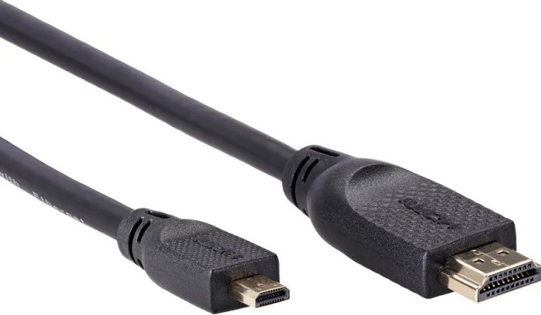 Кабель VCOM HDMI-19M--MicroHDMI-19M ver 2.0 1.5m (CG587-1.5M)- купить по выгодной цене в интернет-магазине ОНЛАЙН ТРЕЙД.РУ Великий Новгород