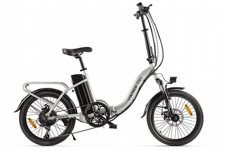 Электровелосипед VOLTECO FLEX (Серебристый-2212) 022304-2212 - купить по выгодной цене в интернет-магазине ОНЛАЙН ТРЕЙД.РУ Пенза