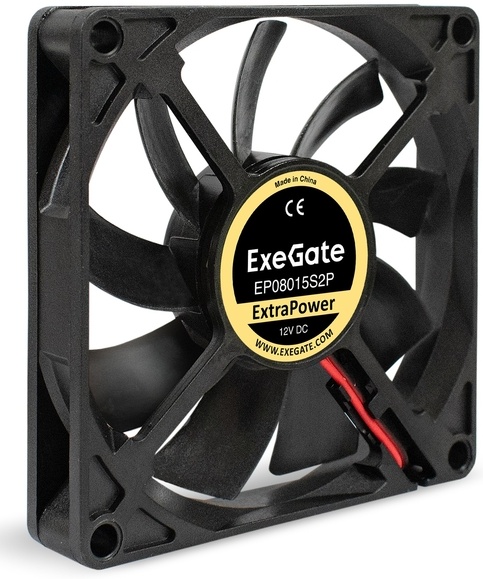 Вентилятор для корпуса ExeGate ExtraPower EP08015S2 12В DC 80x80x15мм EX295234RUS — купить по низкой цене в интернет-магазине ОНЛАЙН ТРЕЙД.РУ