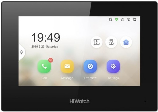 Видеодомофон HiWatch Pro VDP-H3212WB черный — купить в интернет-магазине ОНЛАЙН ТРЕЙД.РУ
