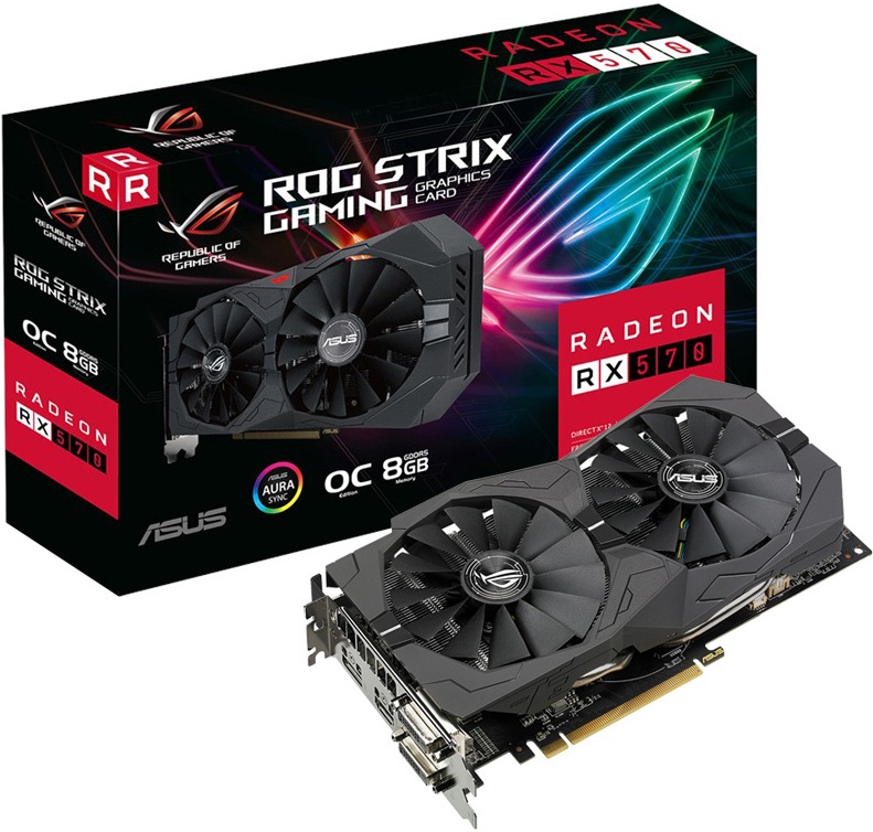 Настройка подсветки asus strix rx 570