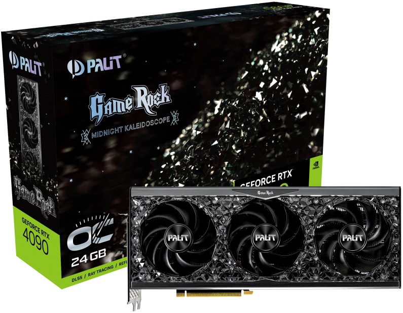 Видеокарта Palit GeForce RTX 4090 GameRock OC 24G NED4090S19SB-1020G — купить по низкой цене в интернет-магазине ОНЛАЙН ТРЕЙД.РУ