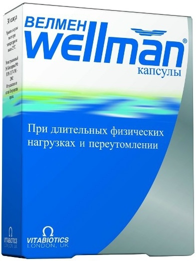 БАД Vitabiotics Велмен капсулы №30 5021265252213 — купить по низкой цене в интернет-магазине ОНЛАЙН ТРЕЙД.РУ