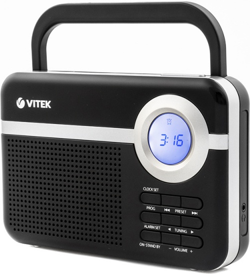 Радиоприемник VITEK VT-3592 , черный — купить в интернет-магазине ...