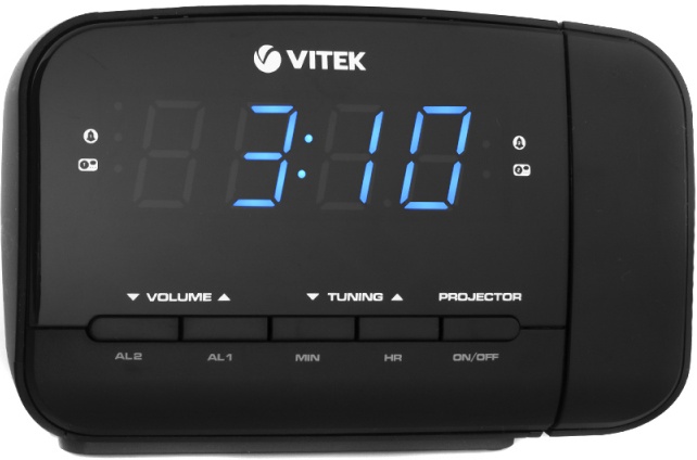 Как настроить время на часах vitek vt 3515