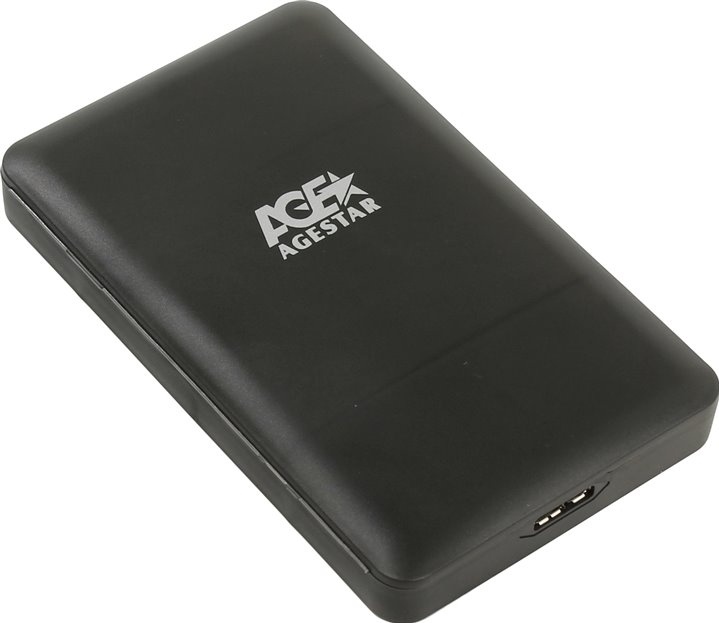 Внешний корпус для HDD 2.5 AgeStar 3UBCP3 пластик черный 3UBCP3 BLACK — купить по низкой цене в интернет-магазине ОНЛАЙН ТРЕЙД.РУ