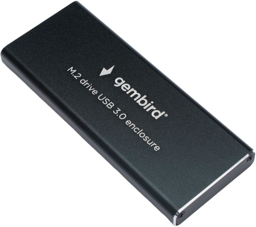 Внешний корпус для SSD M2 Gembird EEM2-SATA-1 металл, черный — купить ...