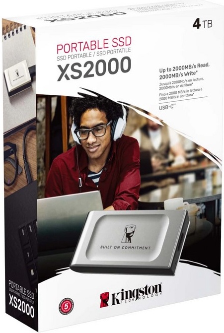 Внешний SSD диск KINGSTON External SSD XS2000 BOC USB 3.2 Gen 2x2