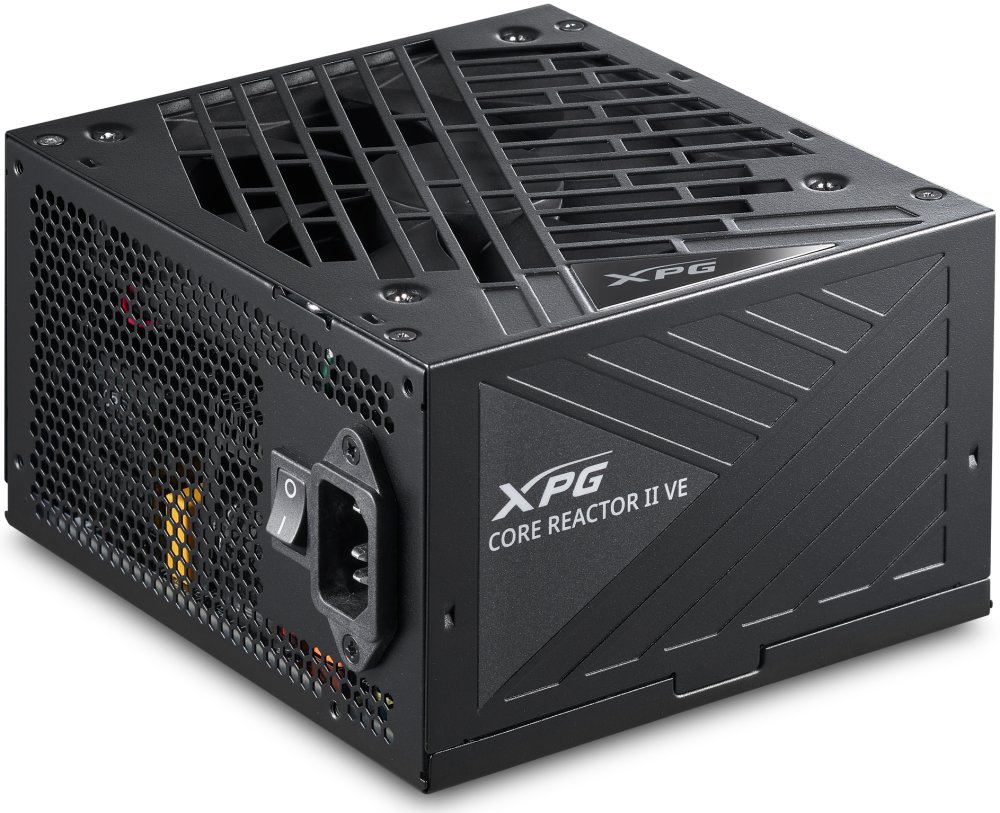 Блок питания XPG CORE REACTOR II VE 650W GOLD ATX 3.1 COREREACTORIIVE650G-BKCEU - низкая цена, доставка или самовывоз по Нижнему Новгороду. Блок питания ХПЖ CORE REACTOR II VE 650W GOLD ATX 3.1 купить в интернет магазине ОНЛАЙН ТРЕЙД.РУ