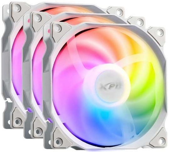 Вентиляторы для корпуса XPG VENTO 120 ARGB PWM White 3шт (VENTO120ARGBPWM3C-WHCWW) — купить по низкой цене в интернет-магазине ОНЛАЙН ТРЕЙД.РУ
