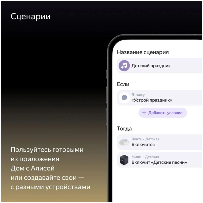 Яндекс Умная светодиодная лента (YNDX-00544) — купить по низкой цене в ...