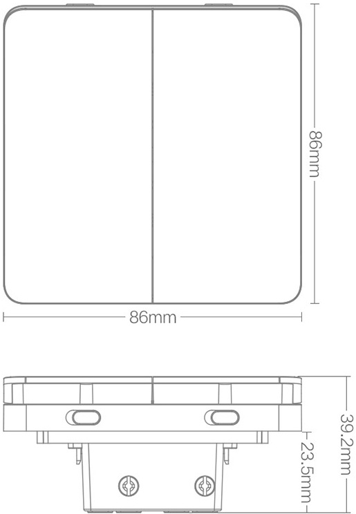 Yeelight smart switch light