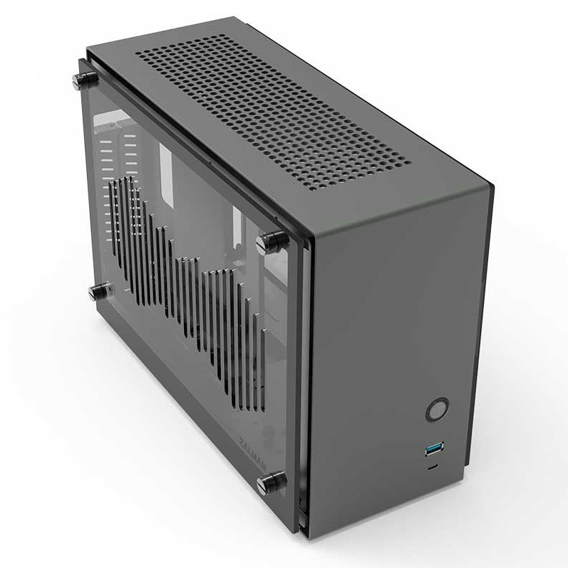 Корпус Zalman M2 Mini, серый — купить в интернет-магазине ОНЛАЙН ТРЕЙД.РУ