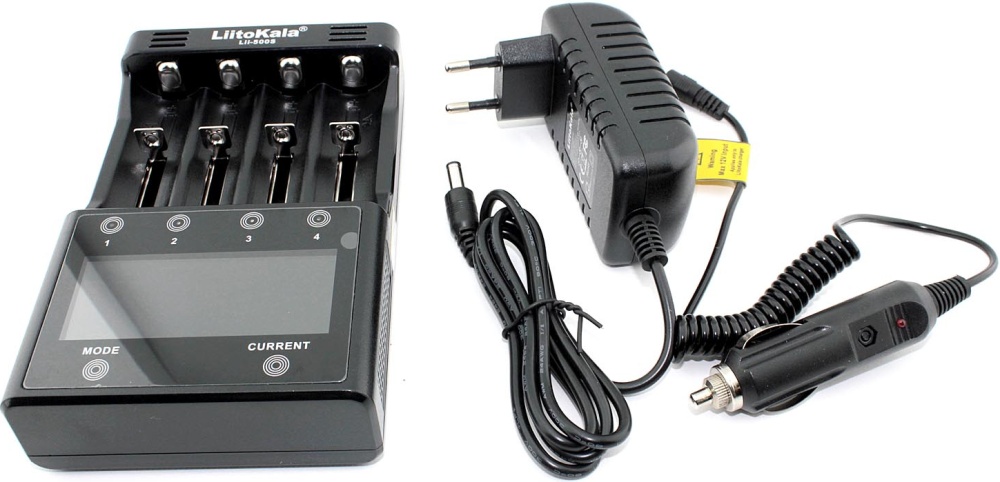 Зарядное устройство LiitoKala Lii-500S + CAR charger 12V 093597 LiitoKala — купить в интернет-магазине ОНЛАЙН ТРЕЙД.РУ