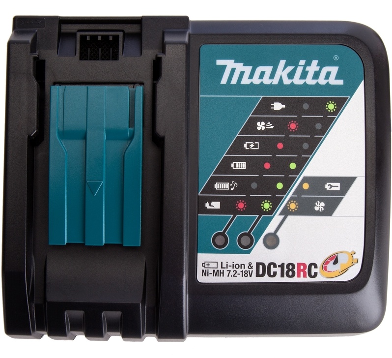 Зарядное устройство Makita DC18RC быстрое (LXT 18В), полиэт. пакет (630C82-2) — купить по низкой цене в интернет-магазине ОНЛАЙН ТРЕЙД.РУ