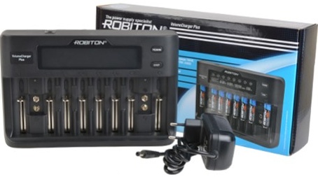 Зарядное устройство Robiton Volume Charger Plus 4680039742407 - купить по выгодной цене в интернет-магазине ОНЛАЙН ТРЕЙД.РУ Тюмень