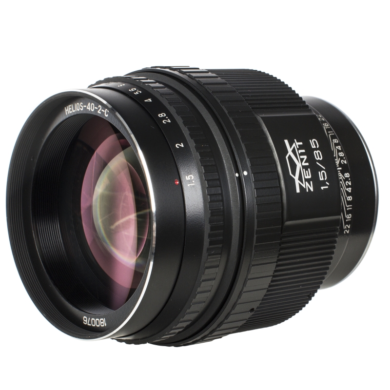 Объектив Зенит Гелиос 40-2С 85mm f/1.5 new 2015, для Canon — купить в интернет-магазине ОНЛАЙН ТРЕЙД.РУ