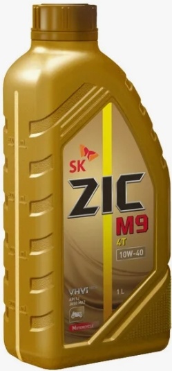 Моторное масло ZIC M9 4T синтетическое 1 л 132026 — купить в интернет-магазине ОНЛАЙН ТРЕЙД.РУ