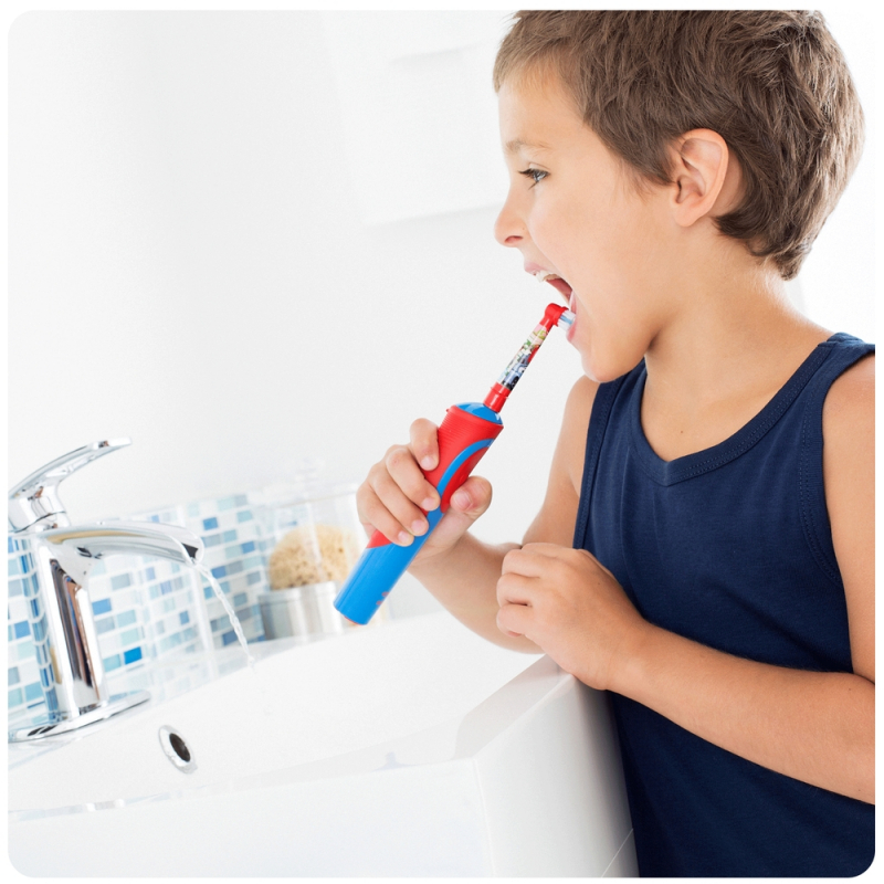 как чистить электрическая зубная щетка для детей