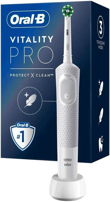 Зубная щётка электрическая Oral-B VITALITY PRO D103.413.3 White - купить в интернет-магазине ОНЛАЙН ТРЕЙД.РУ