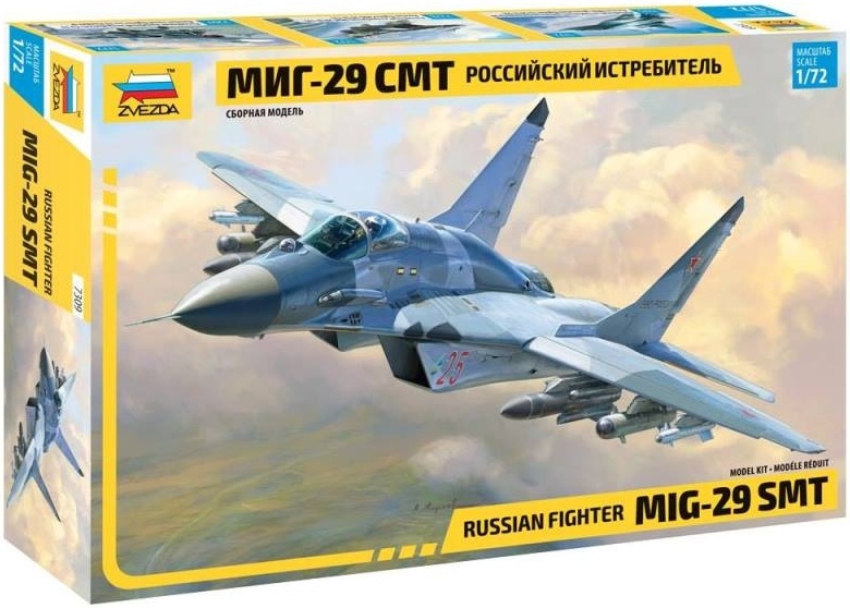 Сборная модель ZVEZDA 7309 Многоцелевой фронтовой истребитель МиГ-29 СМТ 7309 ZVEZDA — купить в интернет-магазине ОНЛАЙН ТРЕЙД.РУ